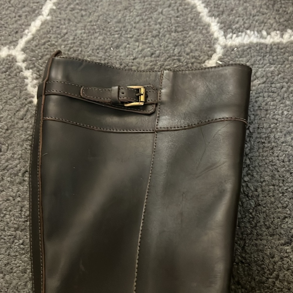 J. Crew Genuine Leather Knee High Boots - Picture 2 of 7